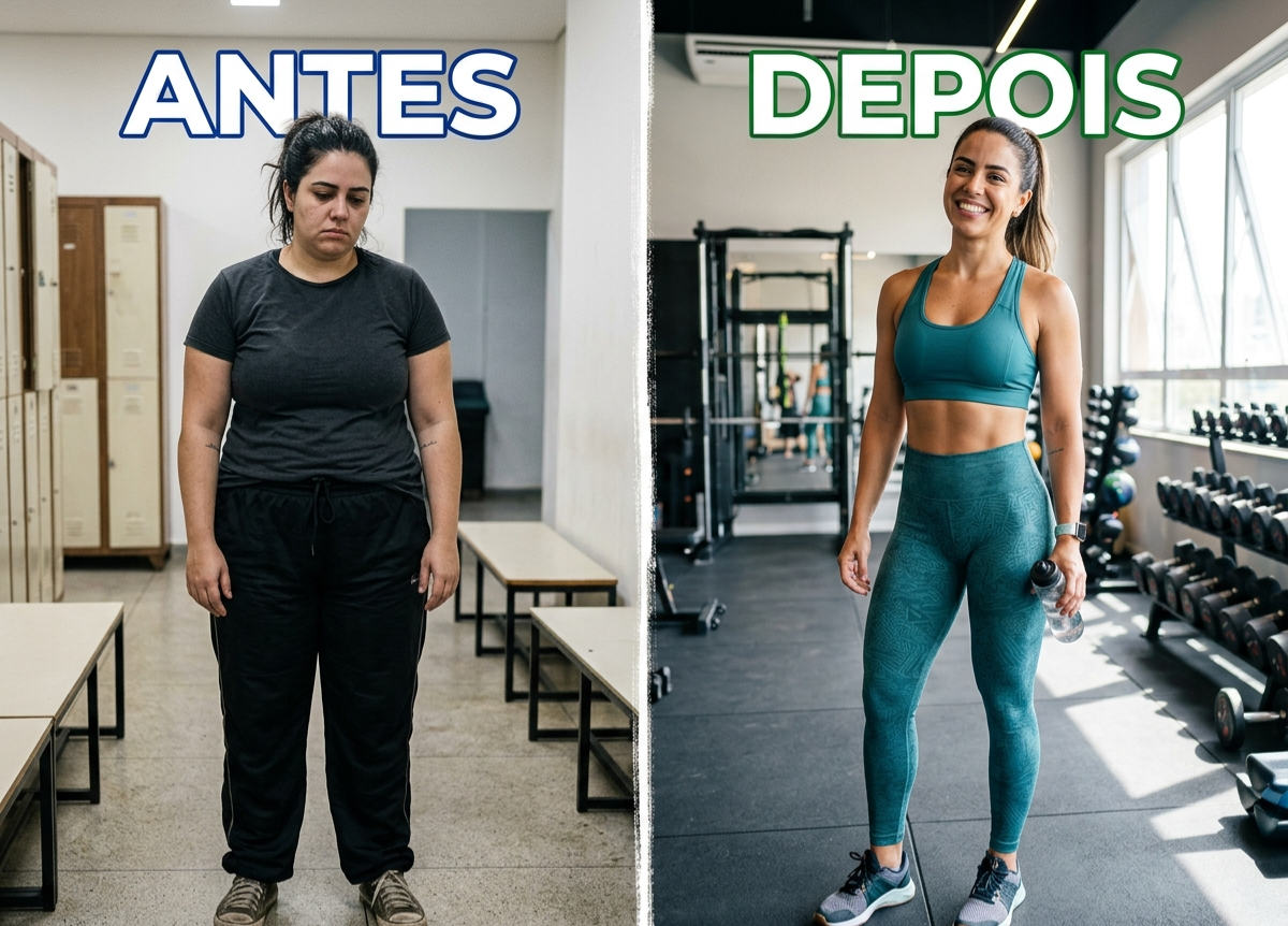 Antes e depois — Ana